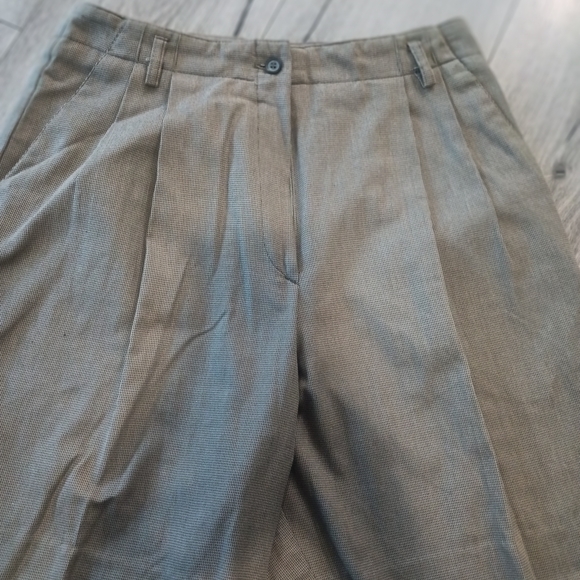 TEHAMA Brown Checkered Shorts - Picture 1 of 3